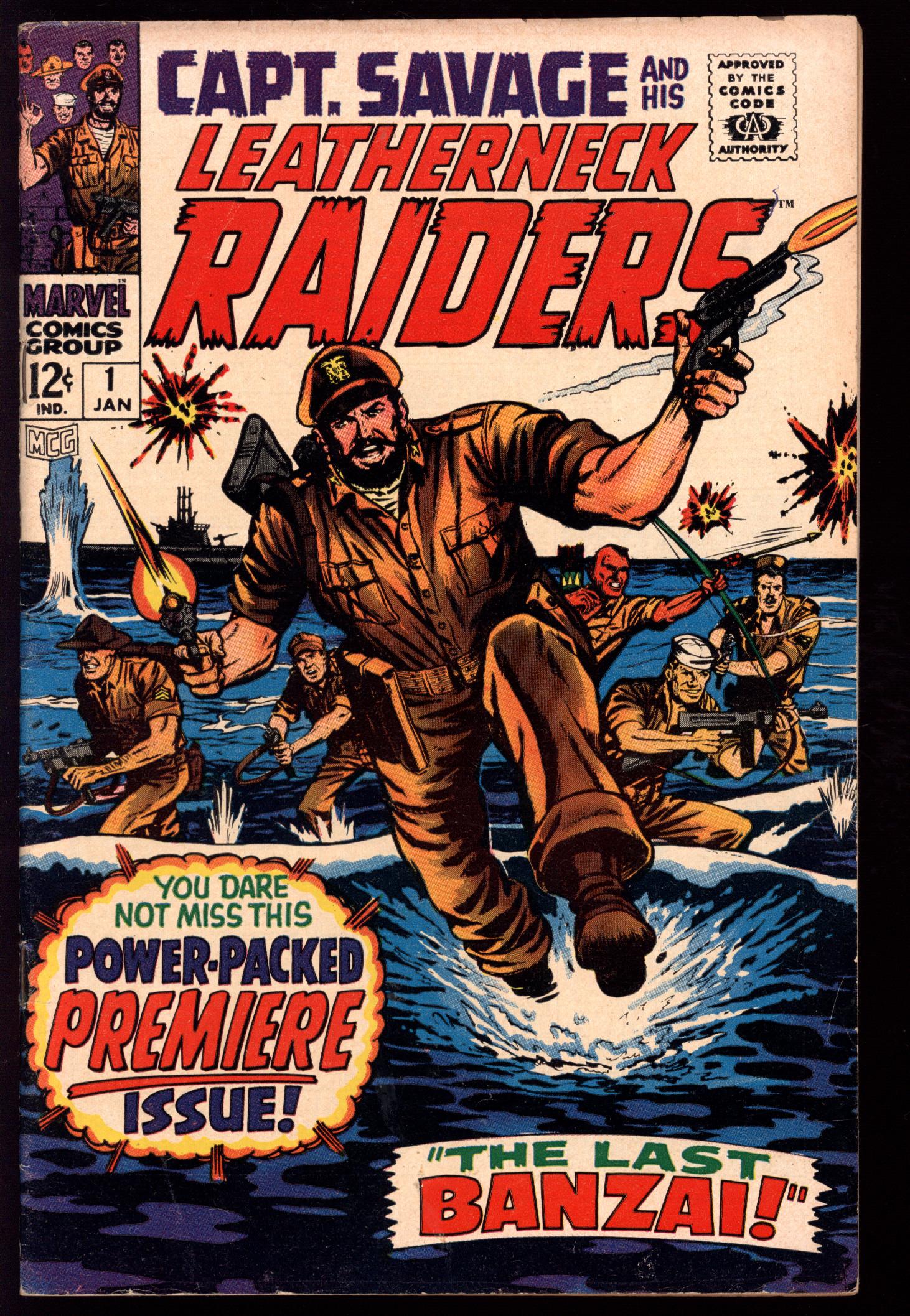 CAPTAIN SAVAGE Front Cover