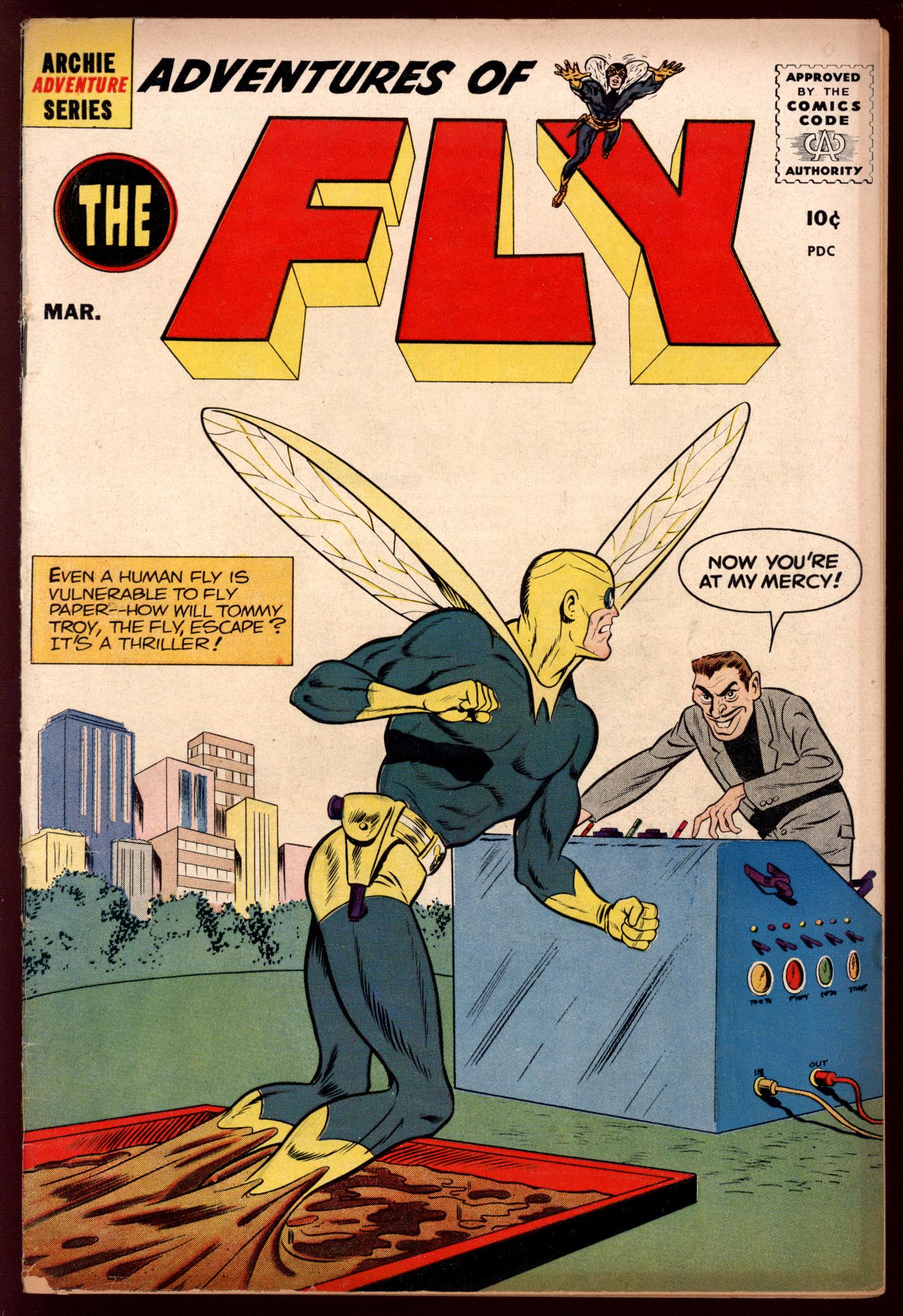 ADVENTURES OF THE FLY Front Cover