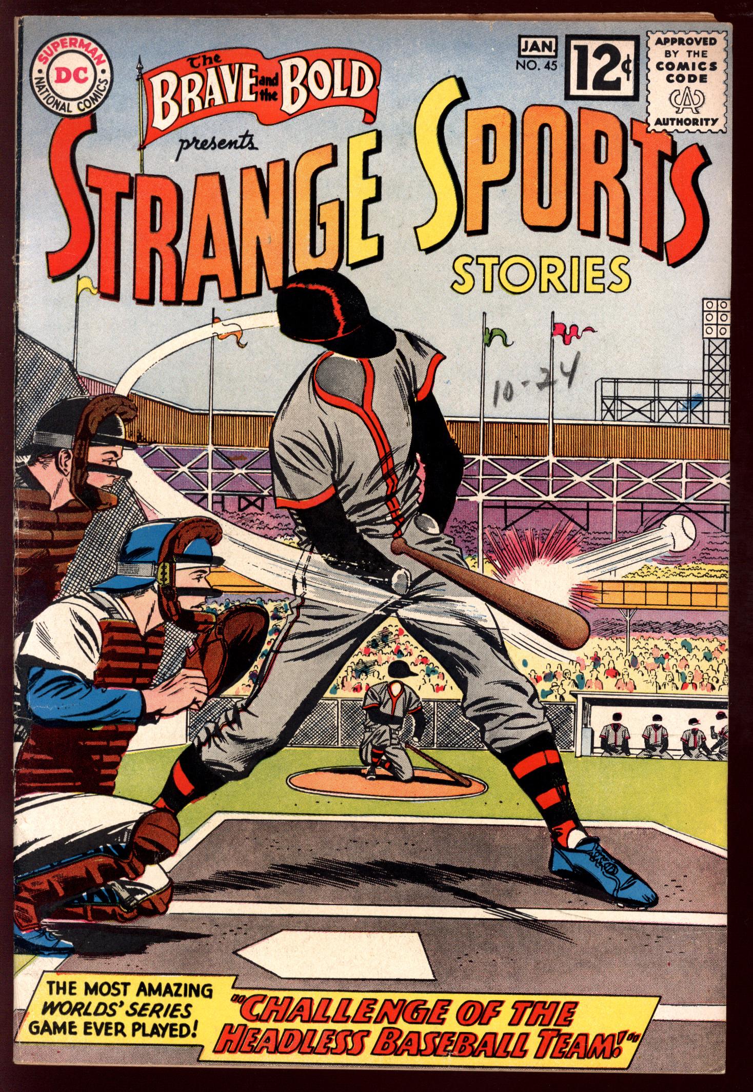 BRAVE AND THE BOLD Front Cover