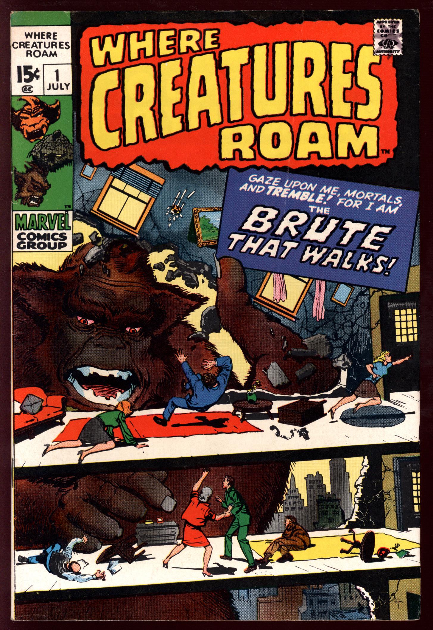 WHERE CREATURES ROAM Front Cover