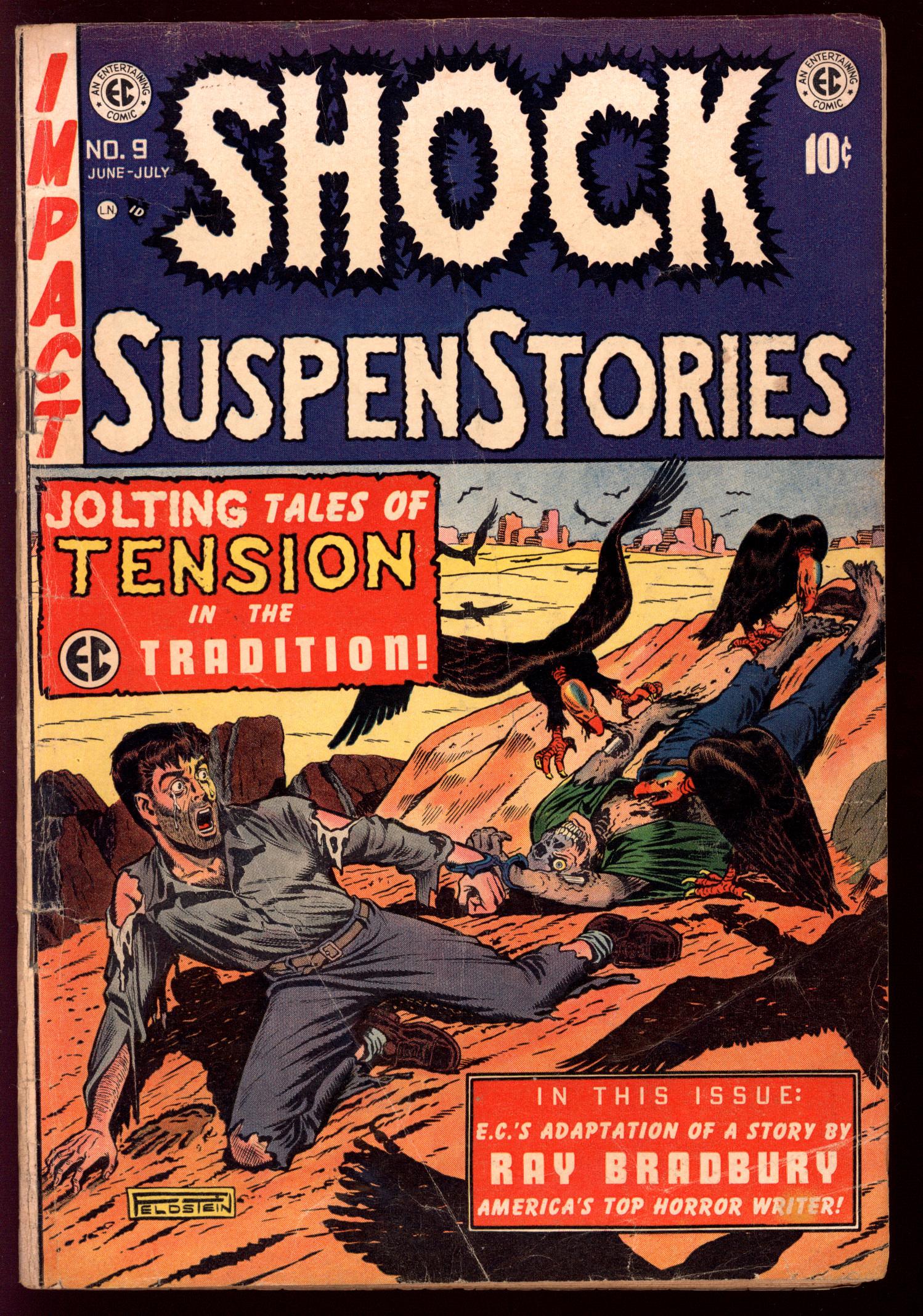 SHOCK SUSPENSTORIES Front Cover