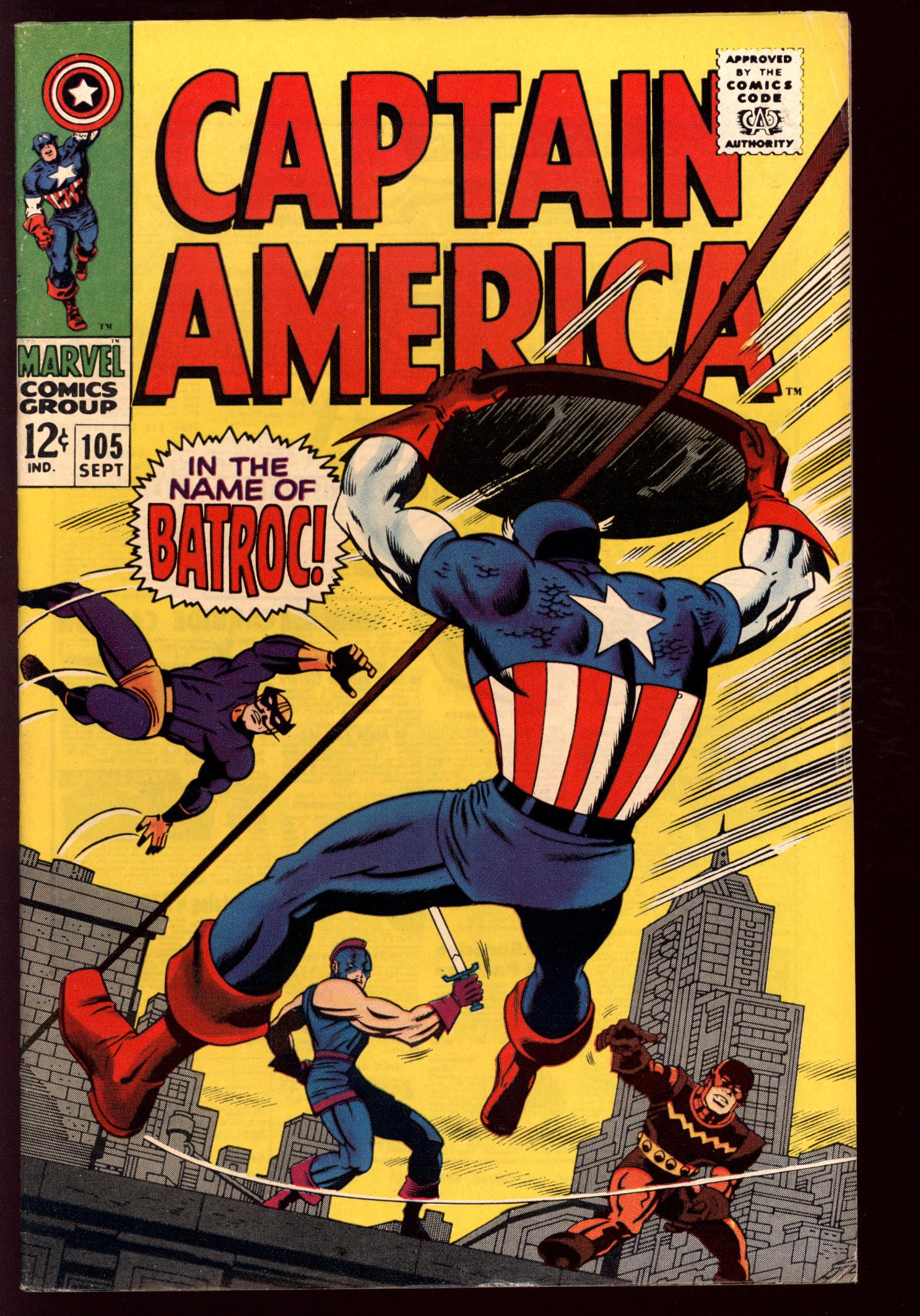 CAPTAIN AMERICA Front Cover