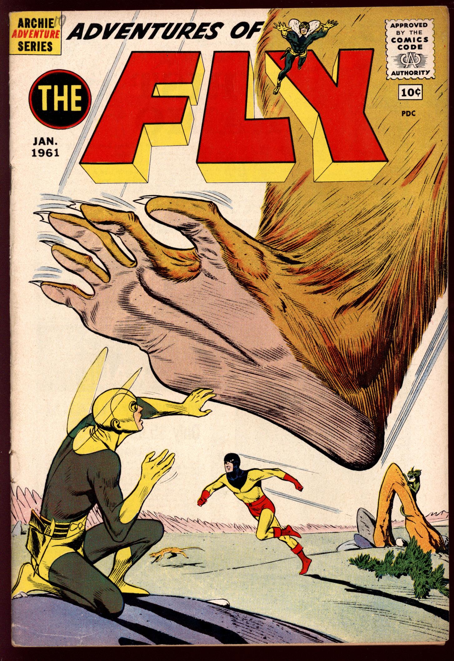 ADVENTURES OF THE FLY Front Cover