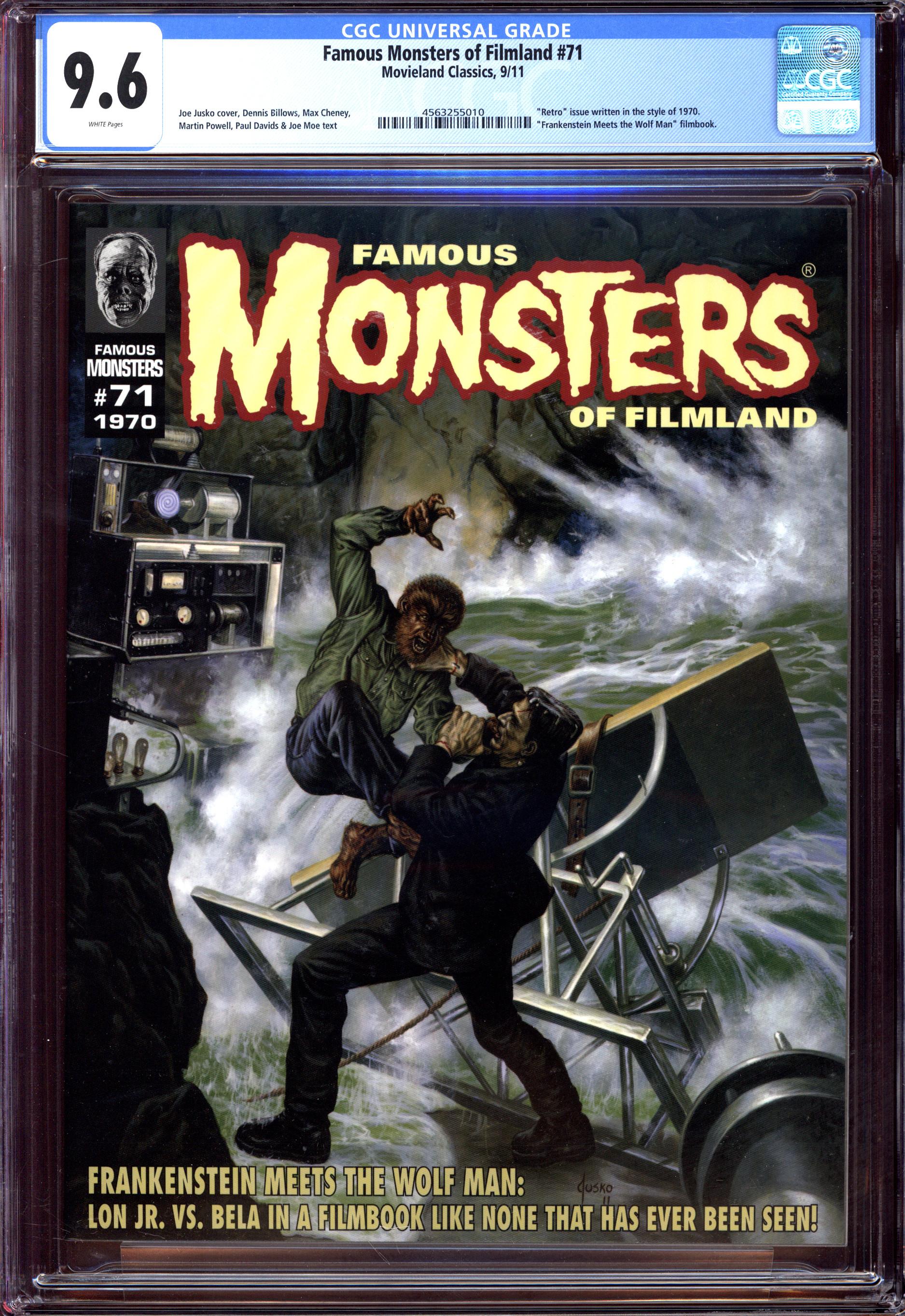 FAMOUS MONSTERS OF FILMLAND #71 CGC 9.6 WHITE PAGES | Reece's Rare