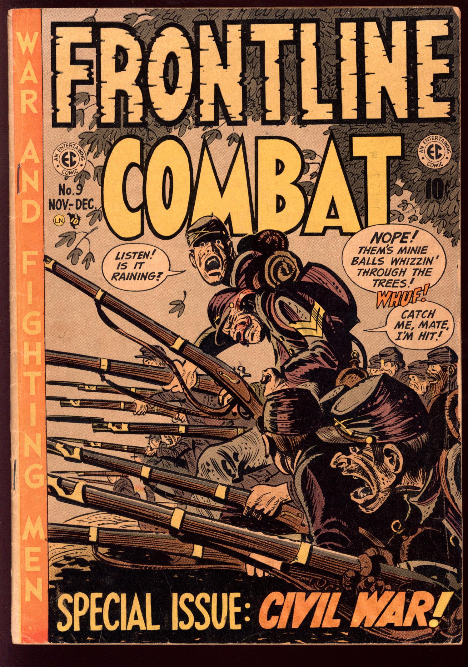 FRONTLINE COMBAT Front Cover