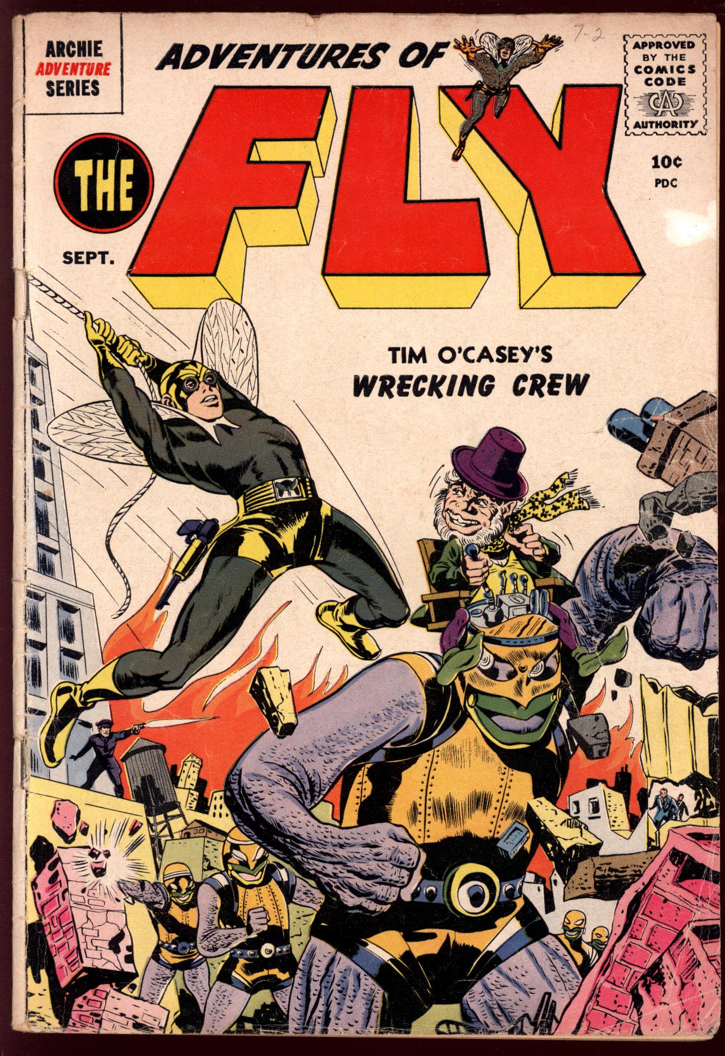 ADVENTURES OF THE FLY Front Cover