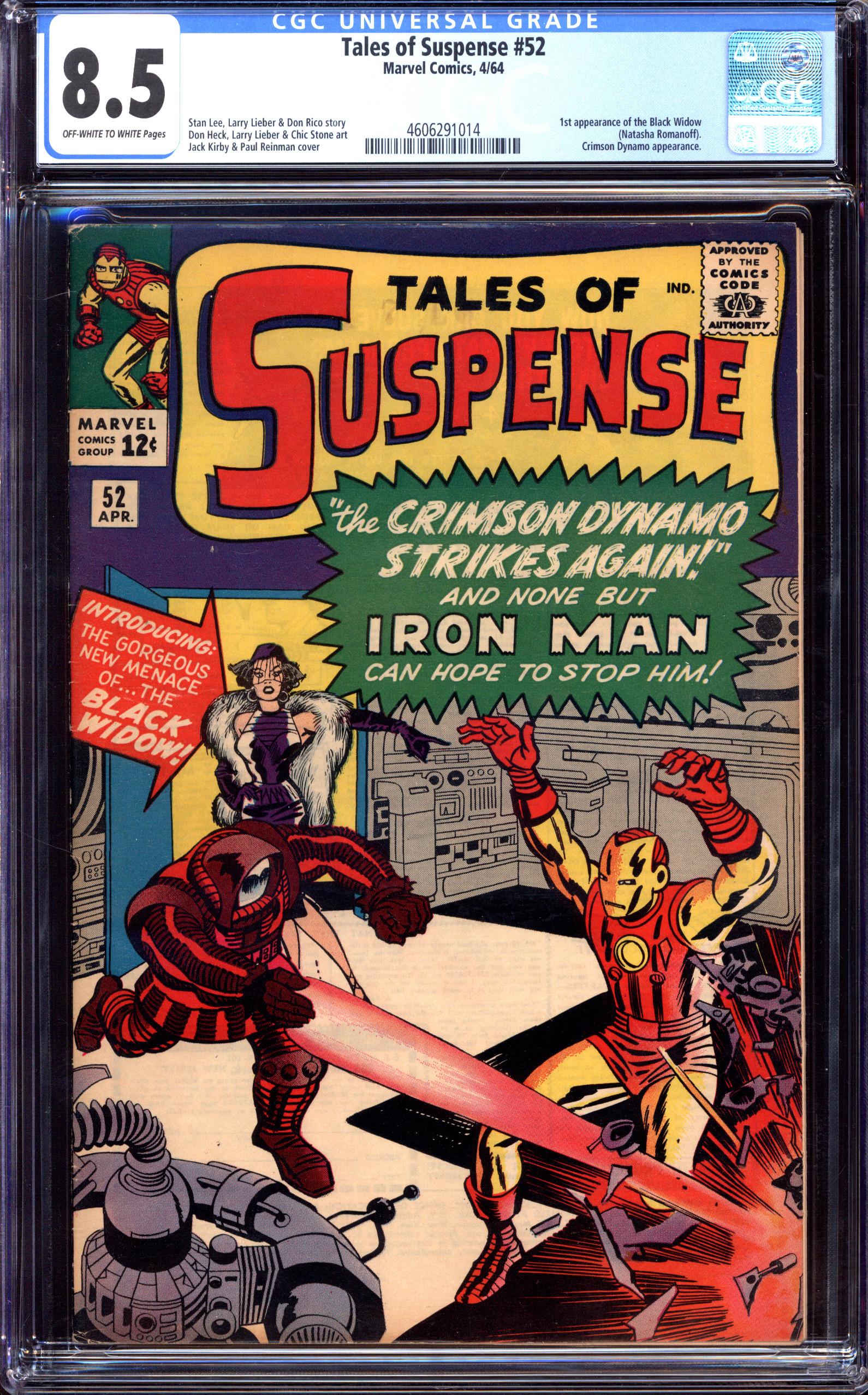 TALES OF SUSPENSE Front Cover