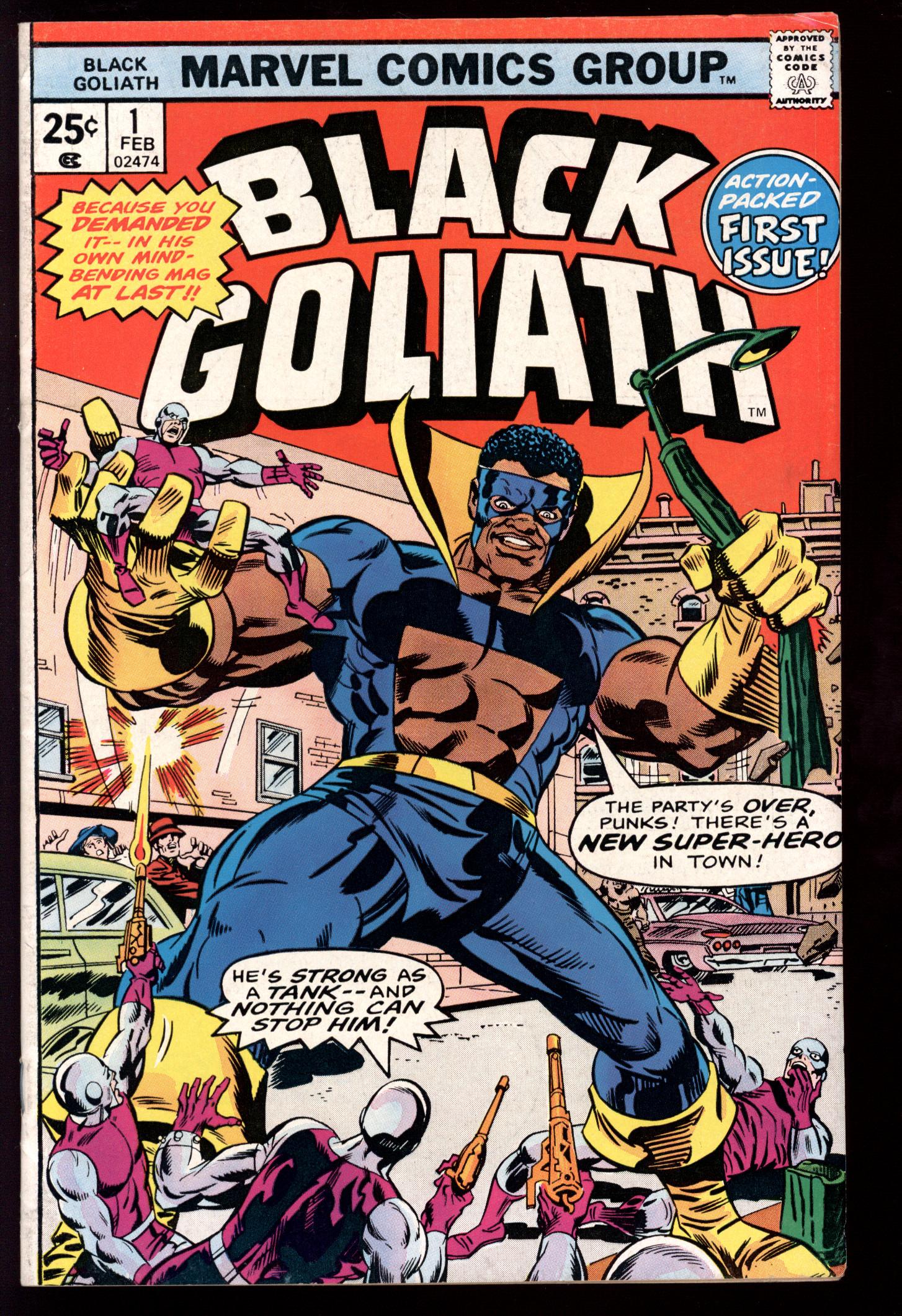 BLACK GOLIATH Front Cover