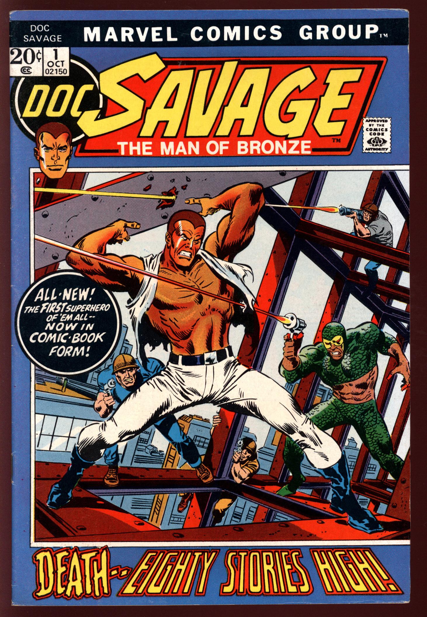 DOC SAVAGE Front Cover