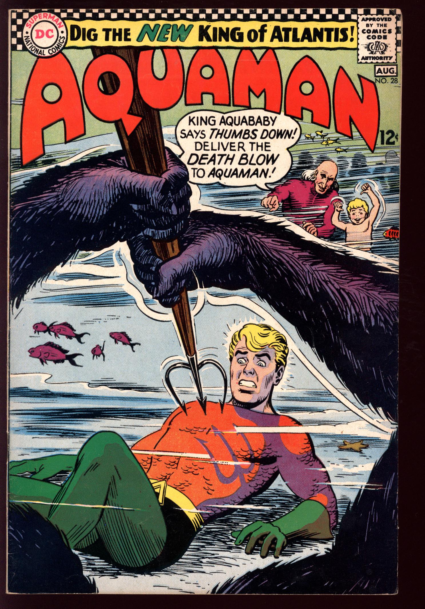 AQUAMAN Front Cover