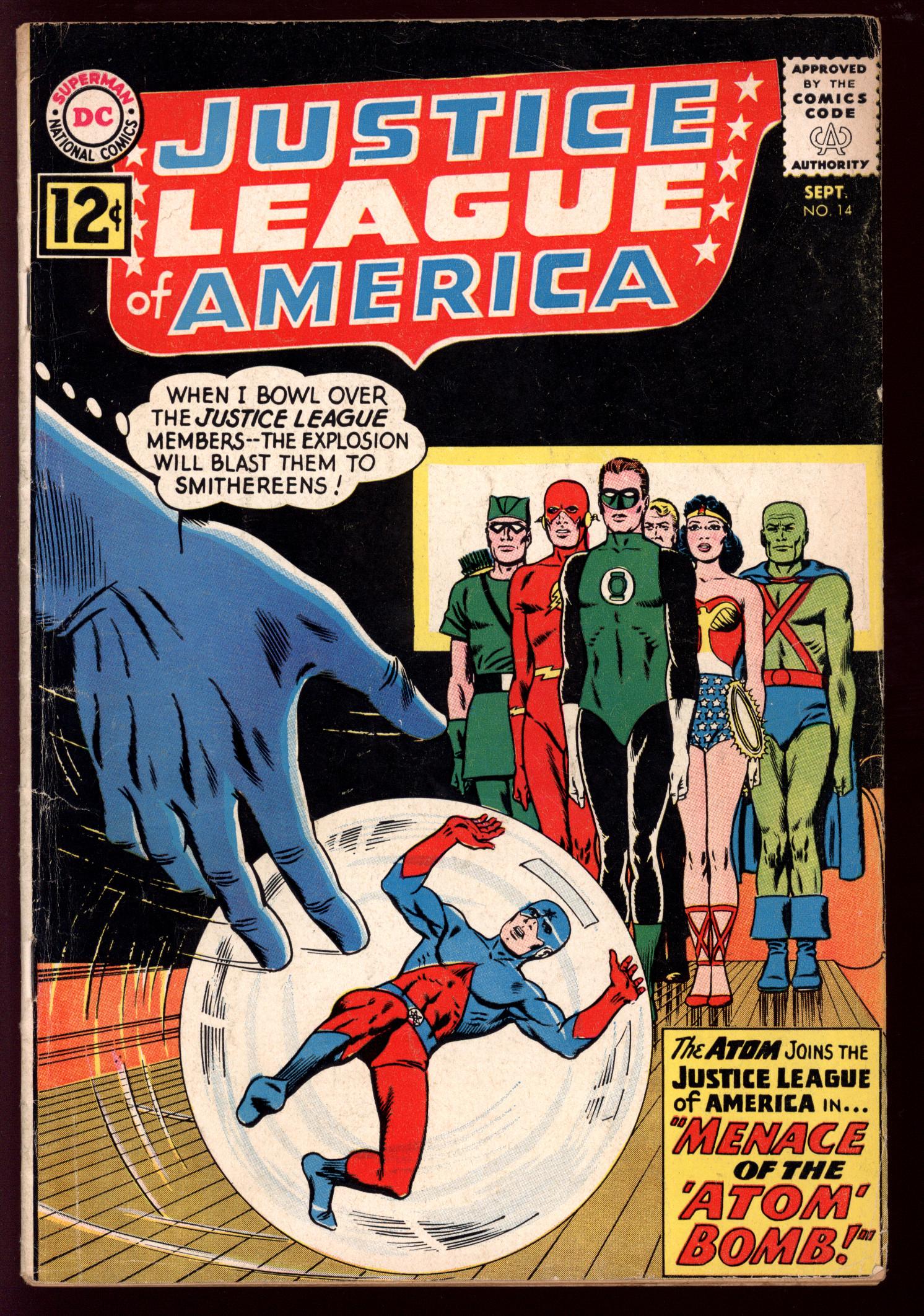 JUSTICE LEAGUE OF AMERICA Front Cover