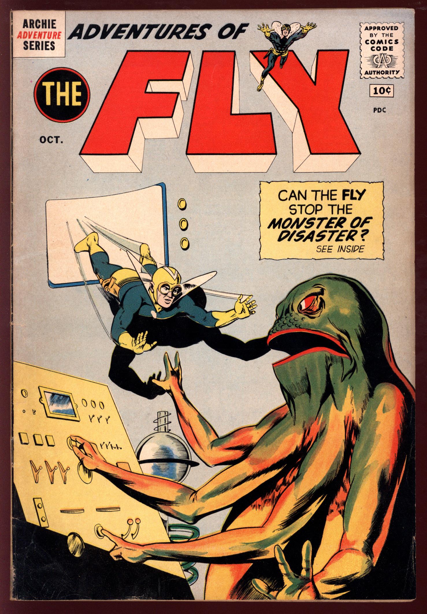 ADVENTURES OF THE FLY Front Cover