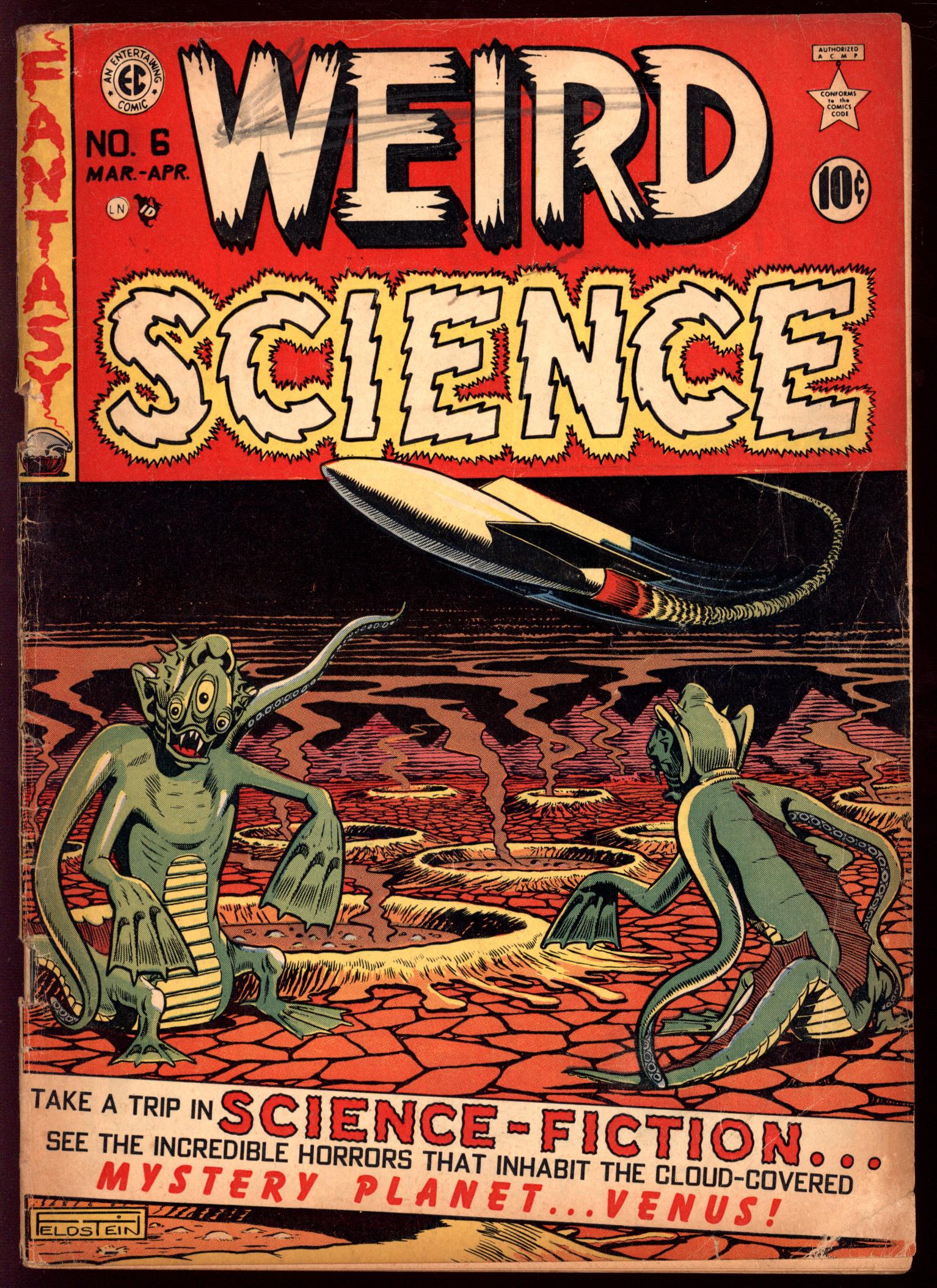 WEIRD SCIENCE Front Cover