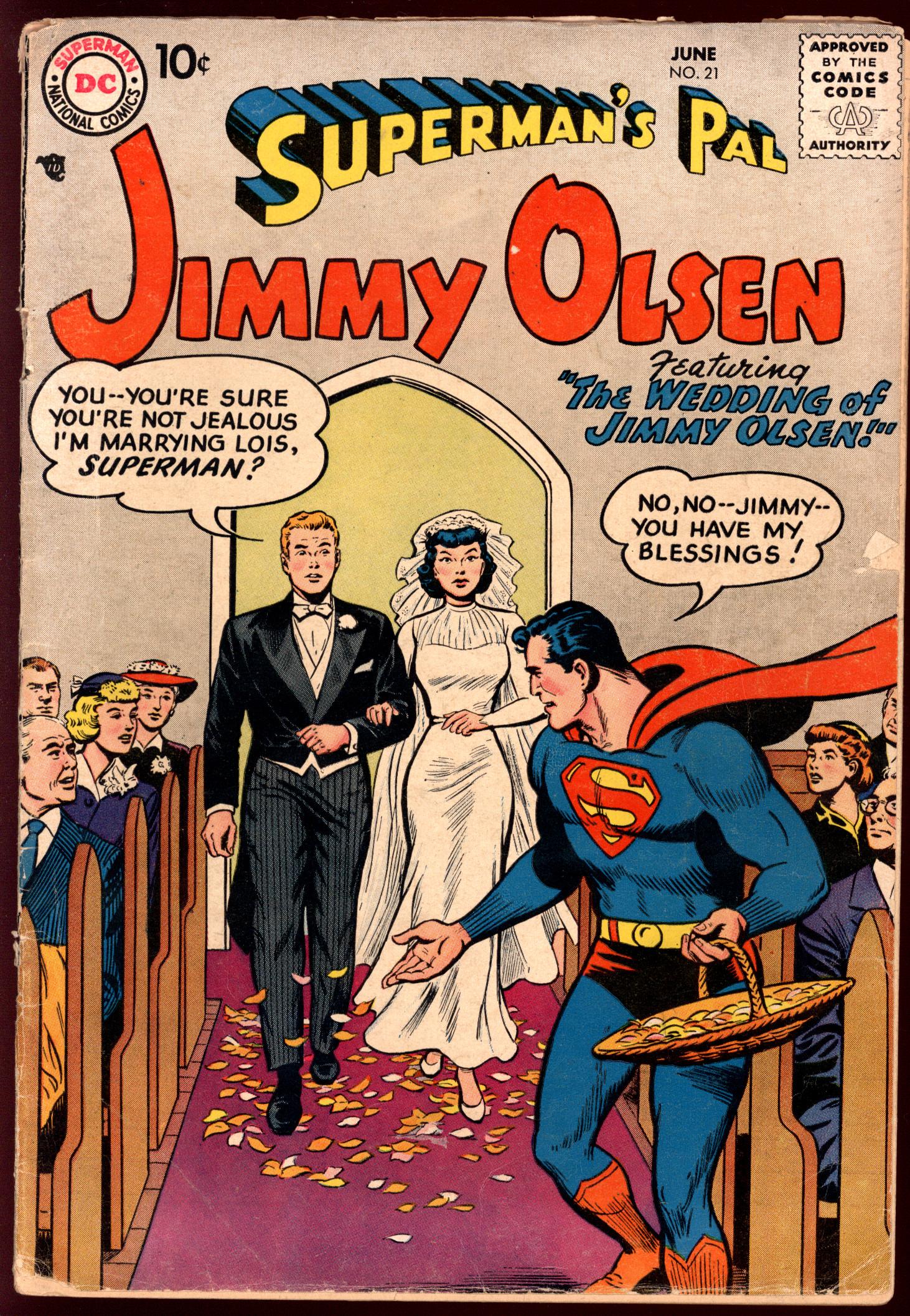 SUPERMAN'S PAL JIMMY OLSEN Front Cover