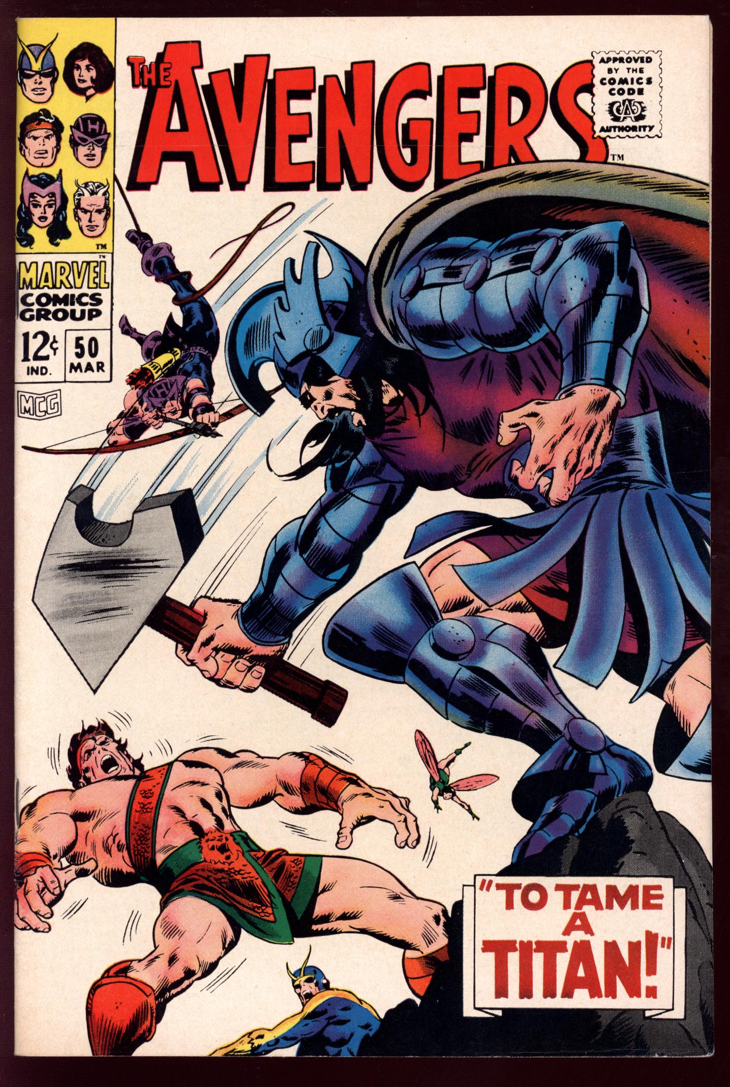 AVENGERS Front Cover