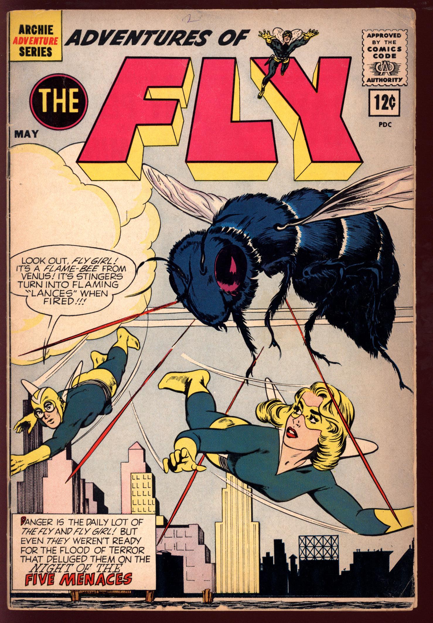 ADVENTURES OF THE FLY Front Cover