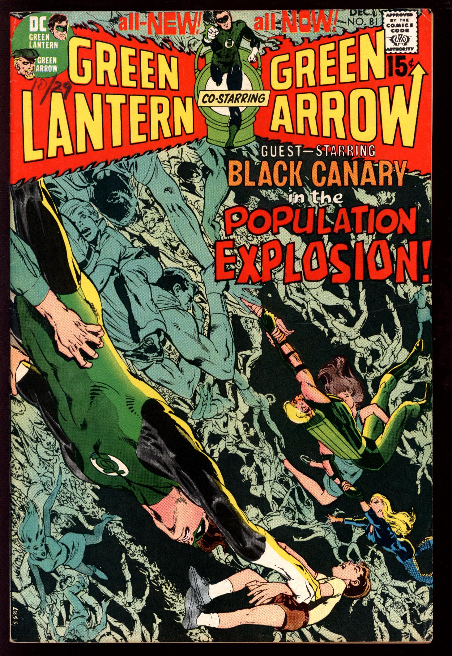 GREEN LANTERN Front Cover