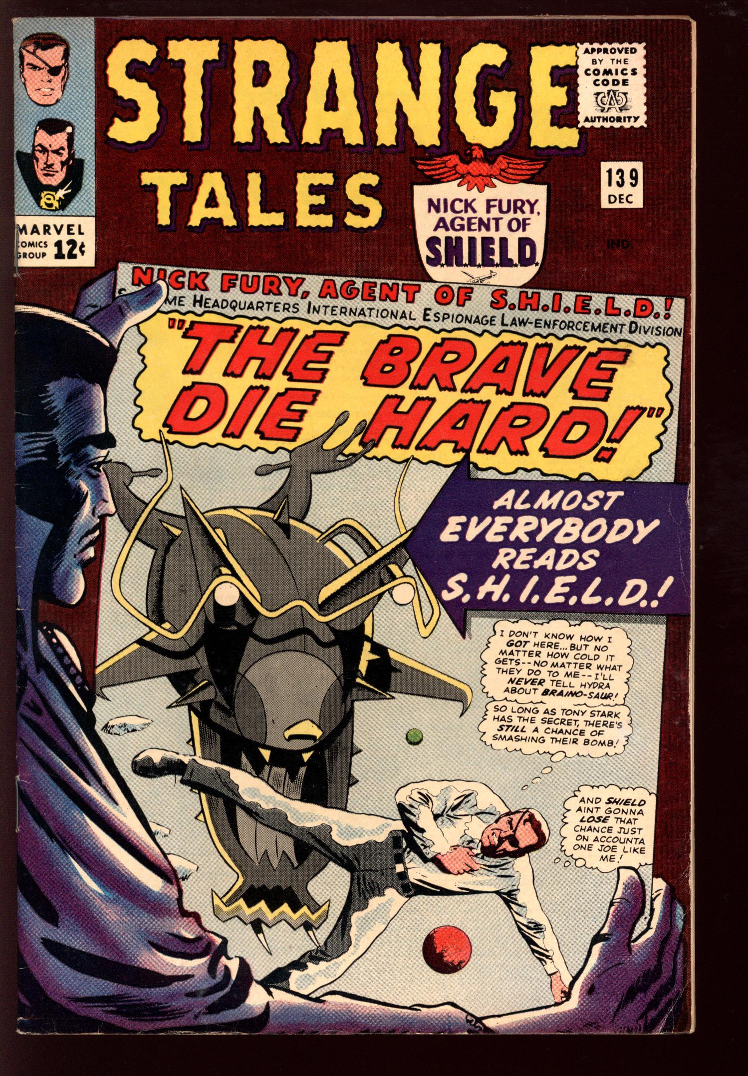 STRANGE TALES Front Cover