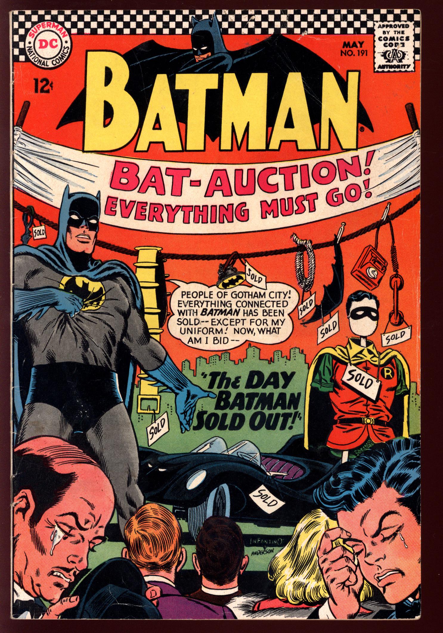 BATMAN Front Cover