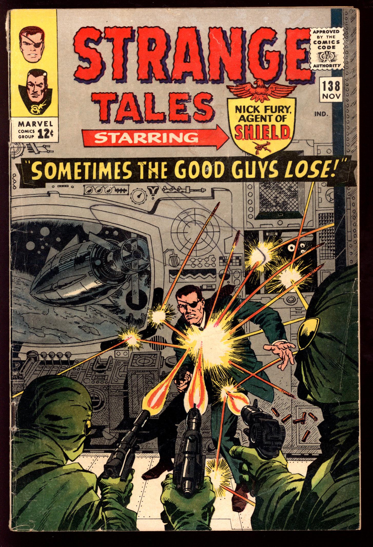 STRANGE TALES Front Cover