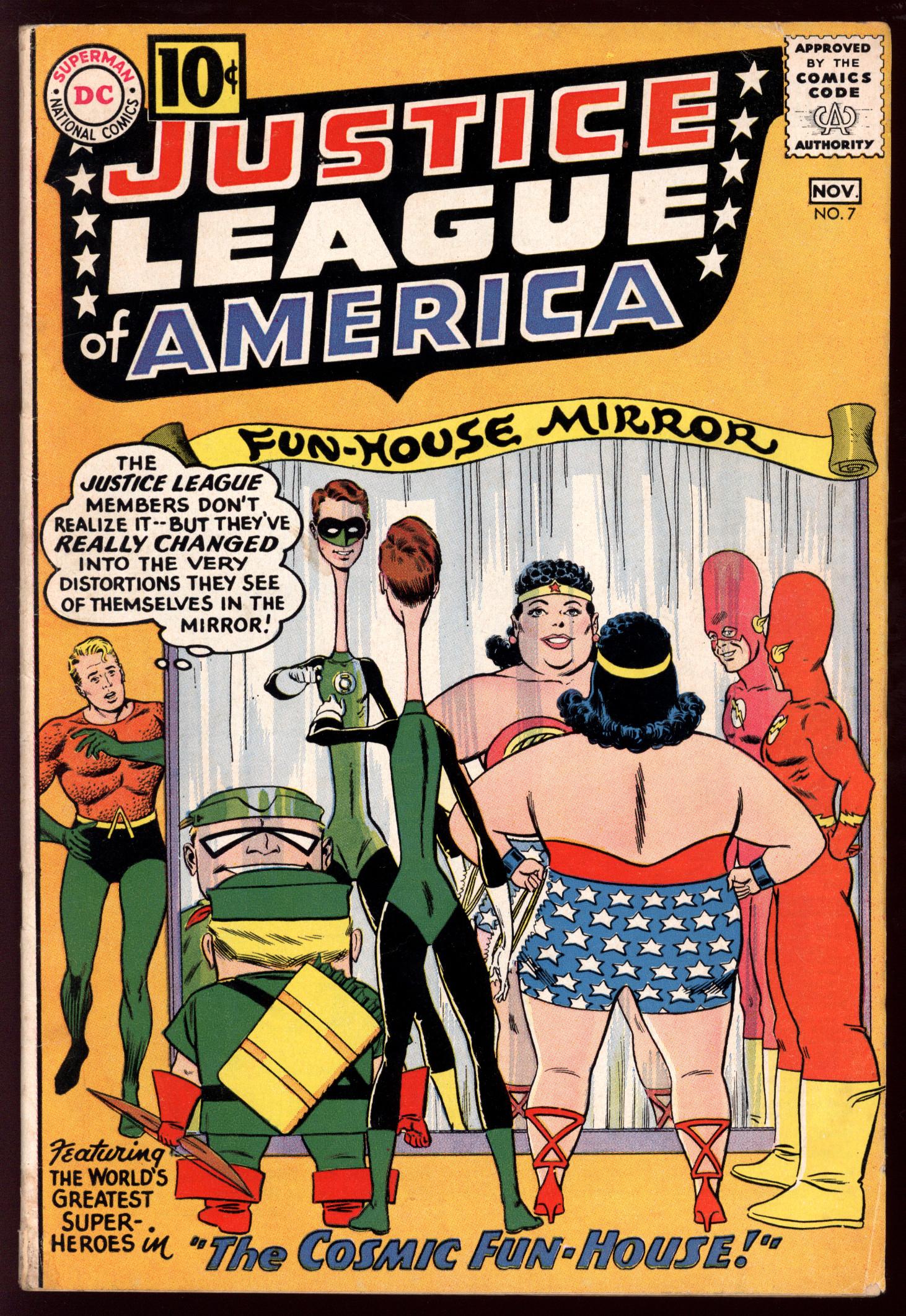 JUSTICE LEAGUE OF AMERICA Front Cover