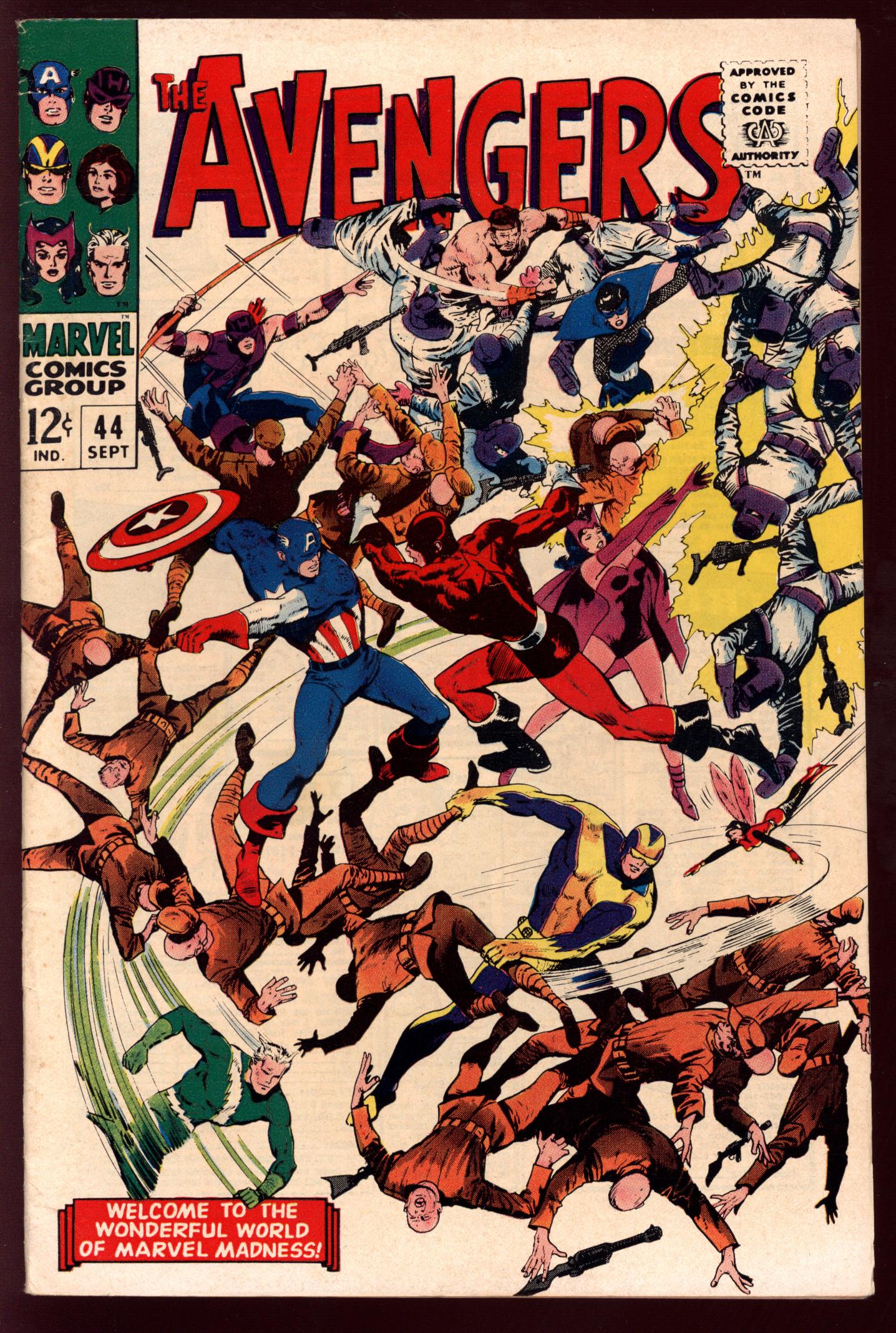 AVENGERS Front Cover