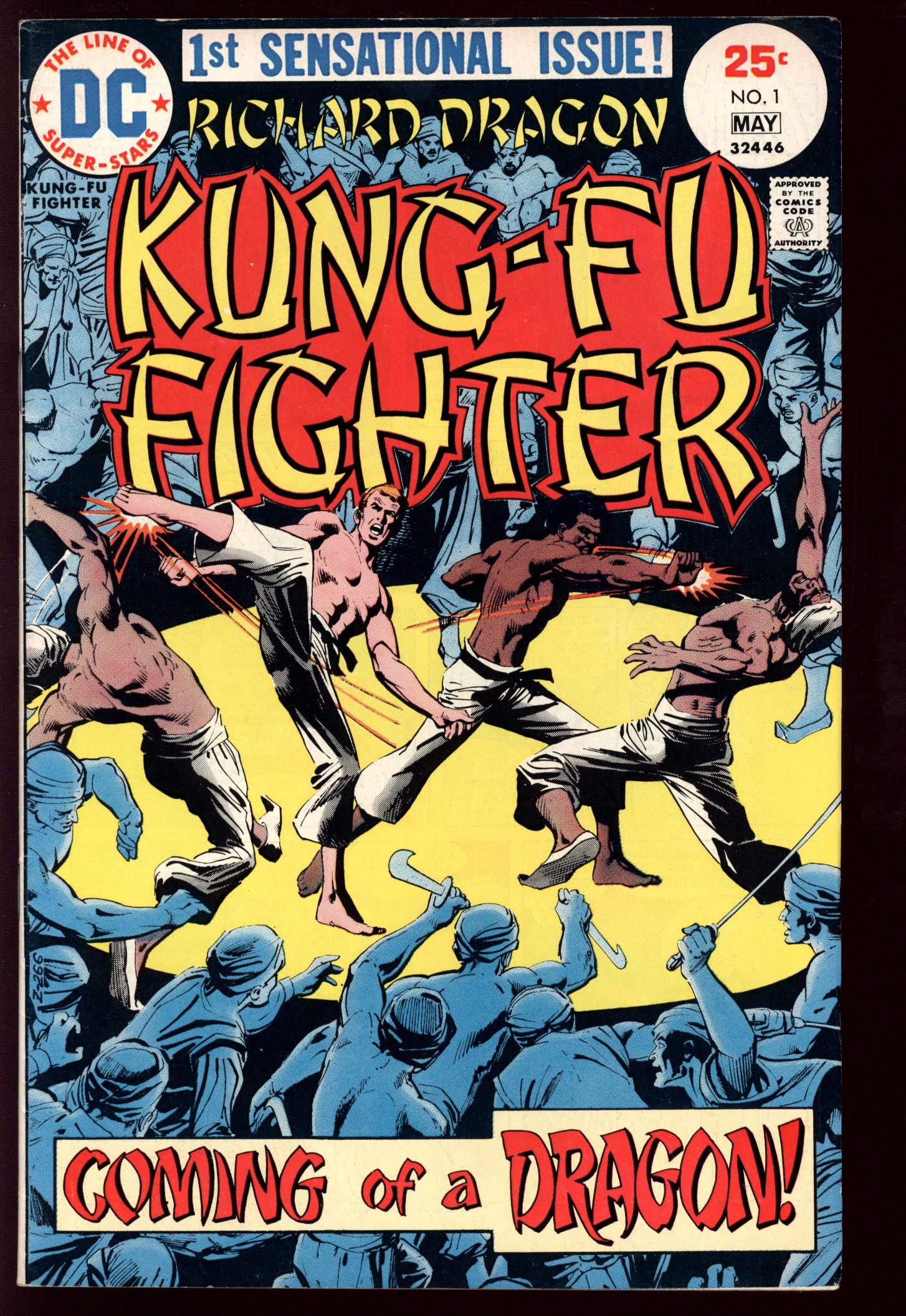RICHARD DRAGON, KUNG-FU FIGHTER Front Cover