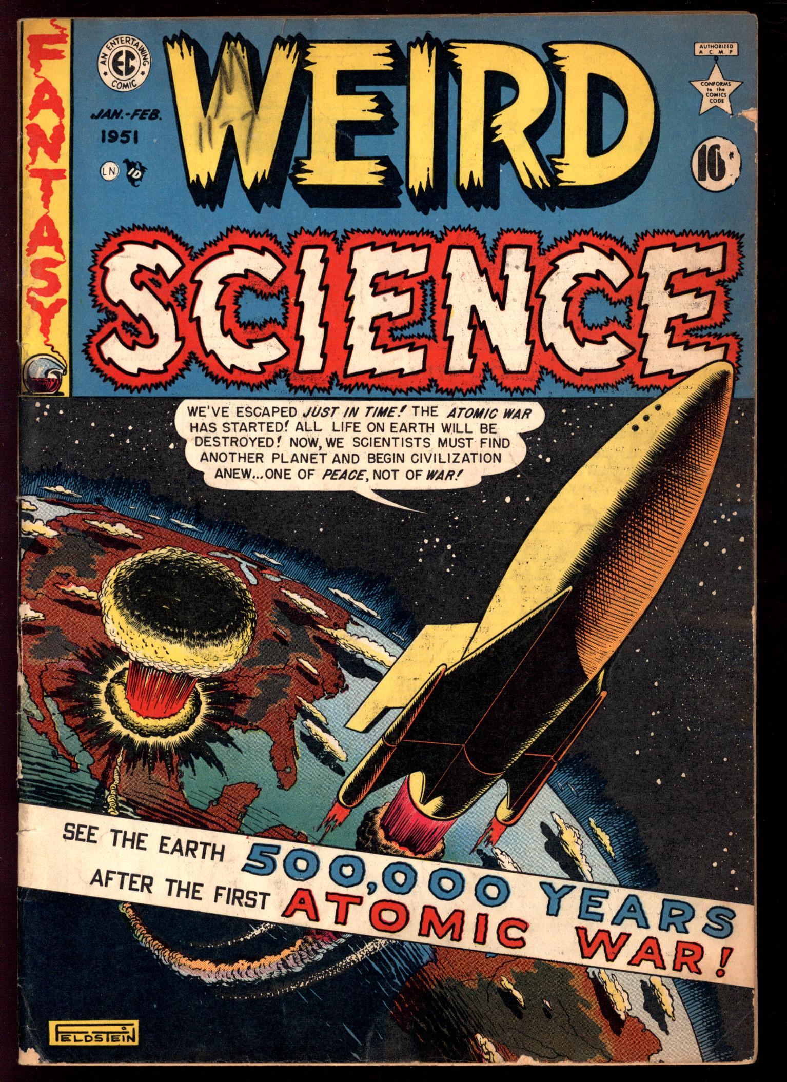 WEIRD SCIENCE Front Cover