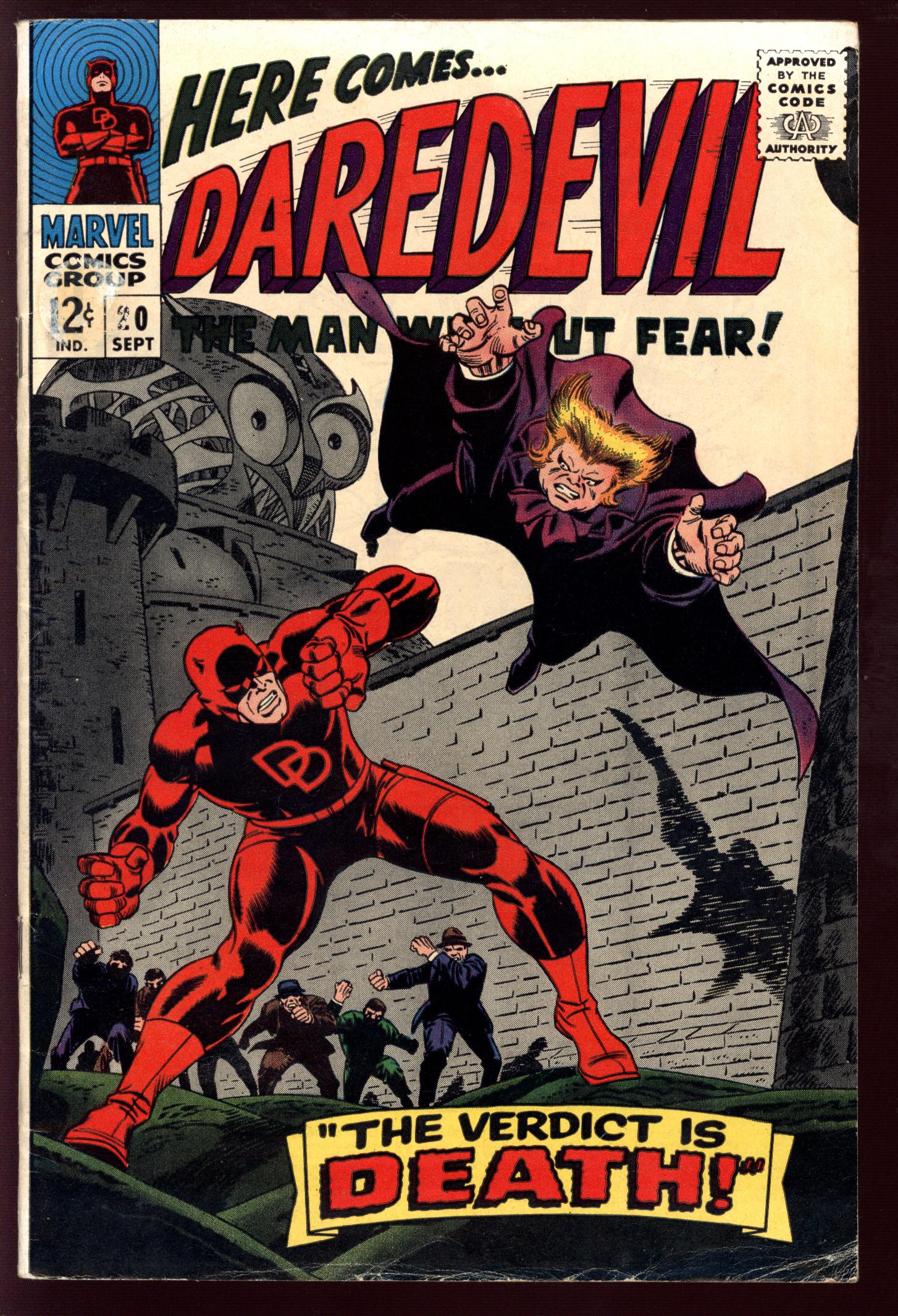 DAREDEVIL Front Cover