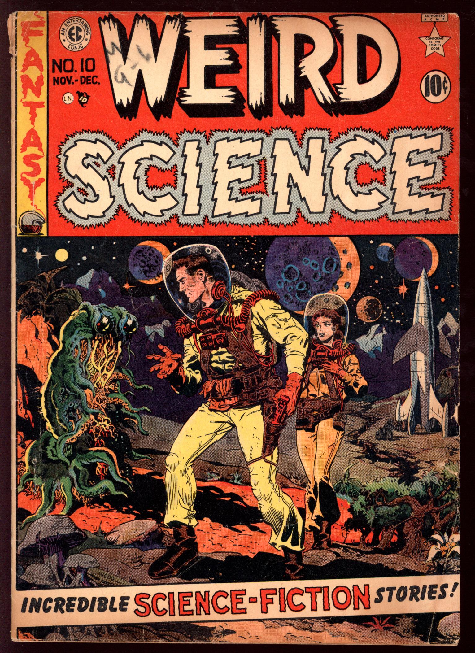 WEIRD SCIENCE Front Cover