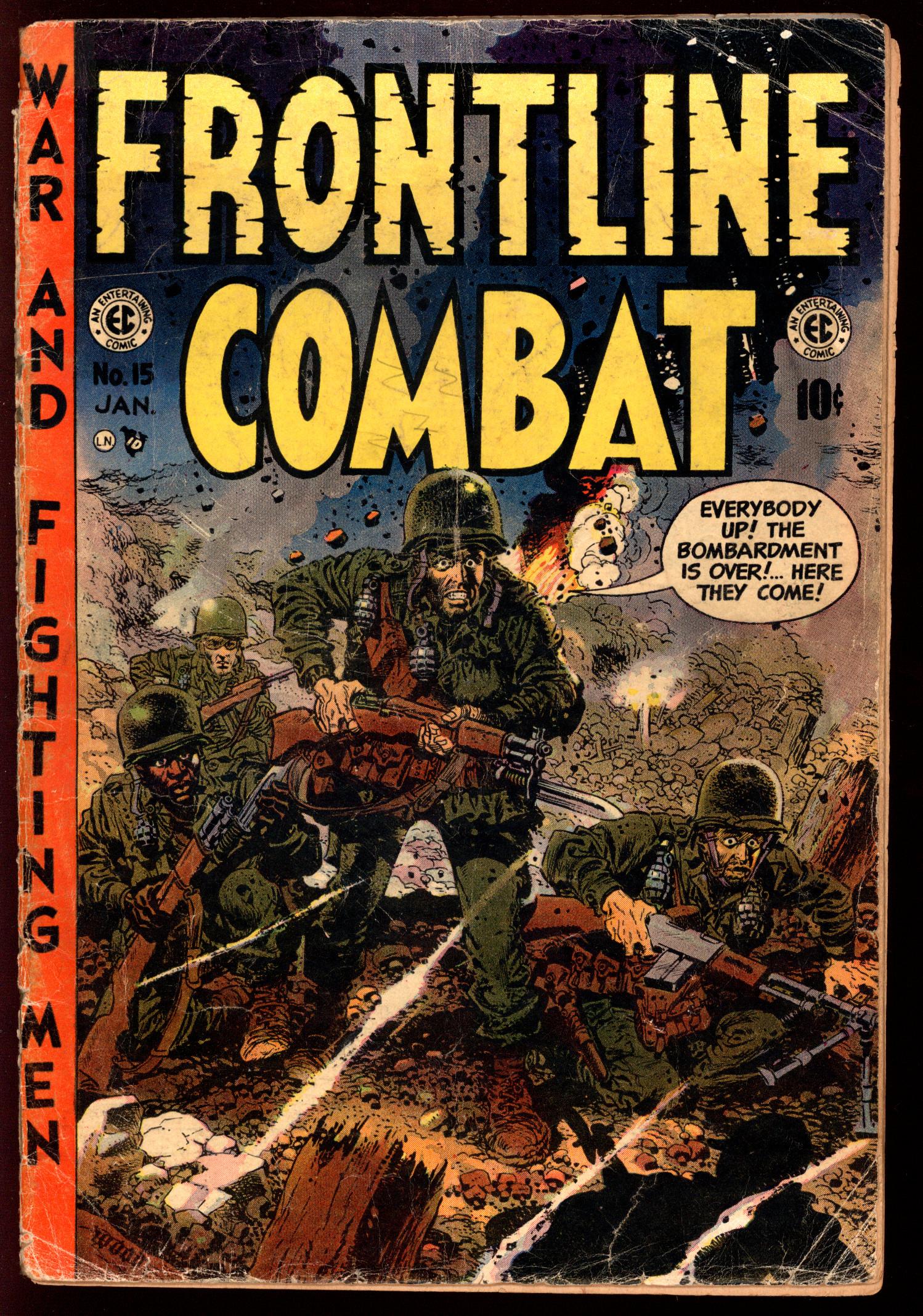 FRONTLINE COMBAT Front Cover