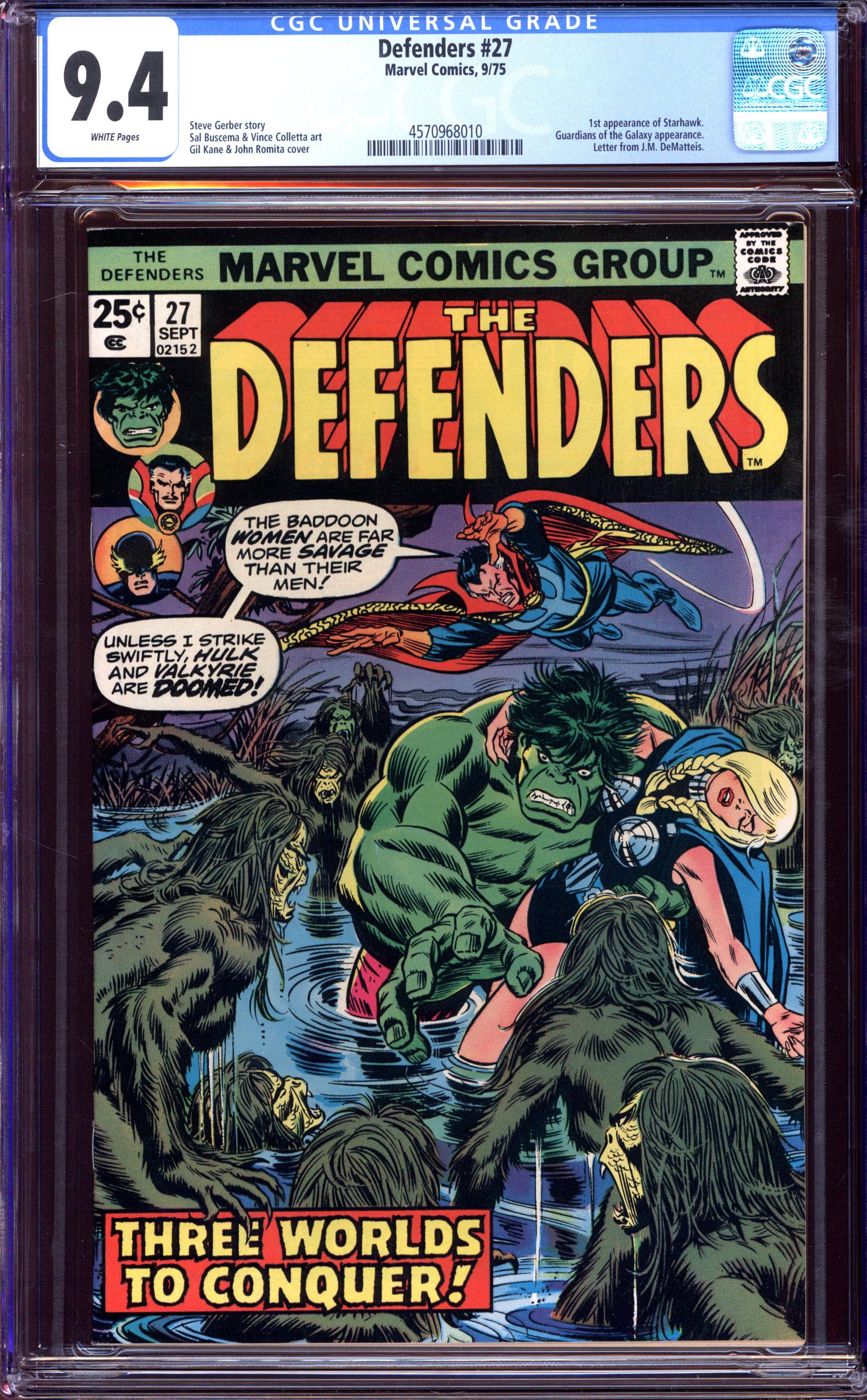 DEFENDERS Front Cover