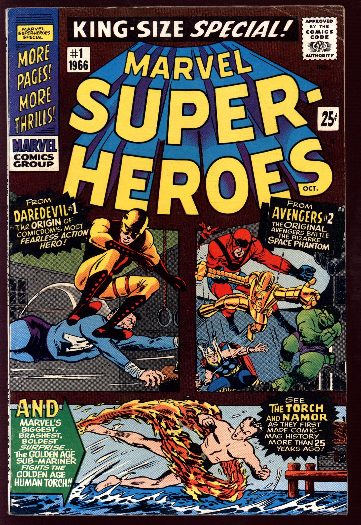 MARVEL SUPER-HEROES Front Cover