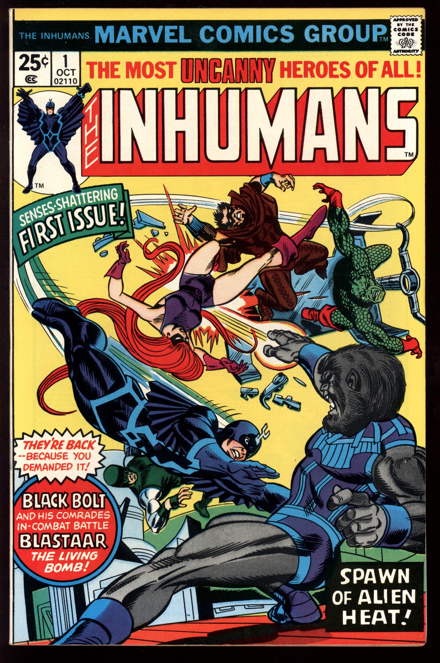 INHUMANS Front Cover