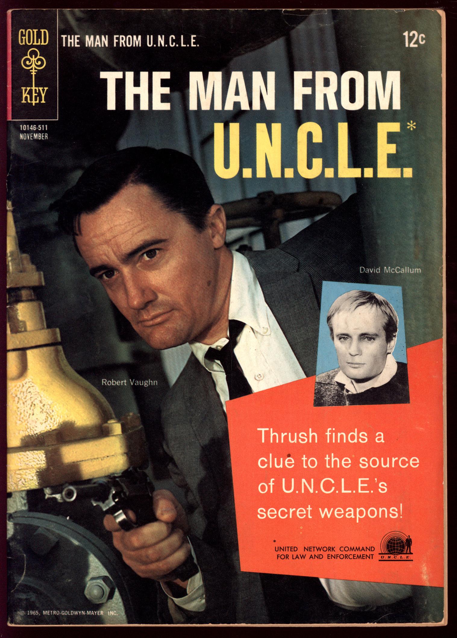 THE MAN FROM UNCLE Front Cover