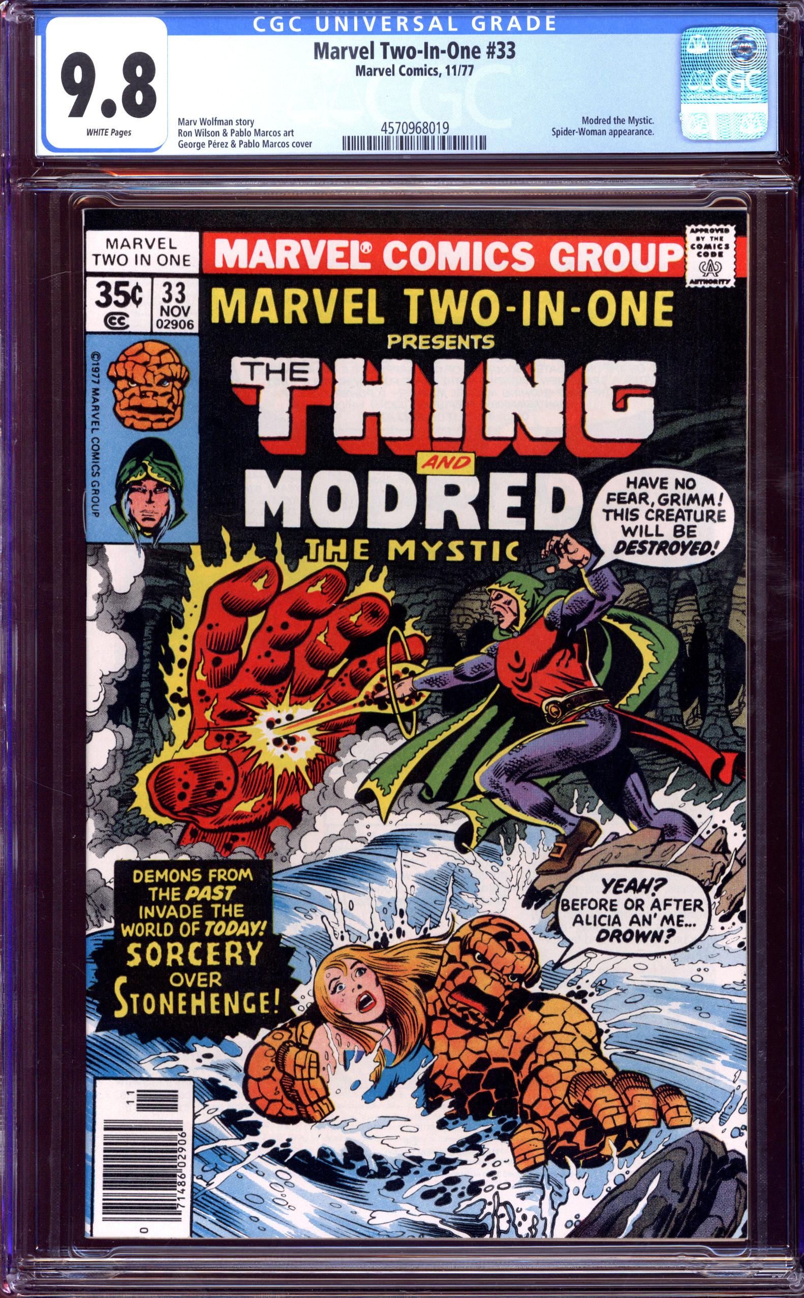 MARVEL TWO-IN-ONE Front Cover