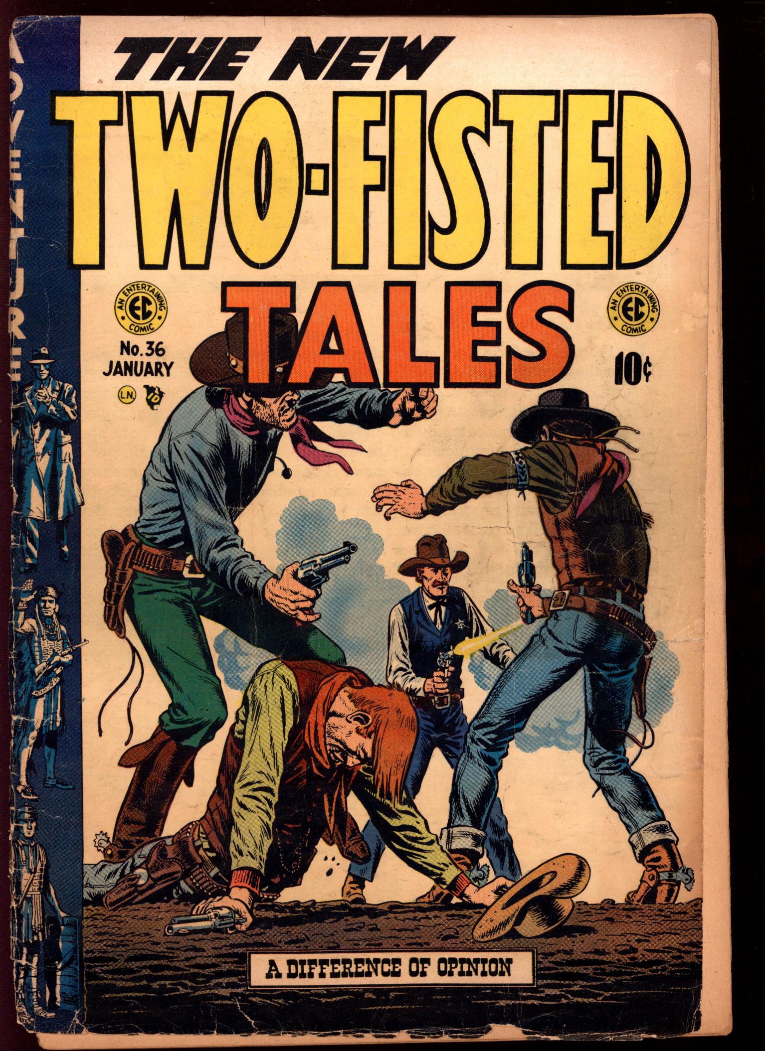 TWO-FISTED TALES Front Cover