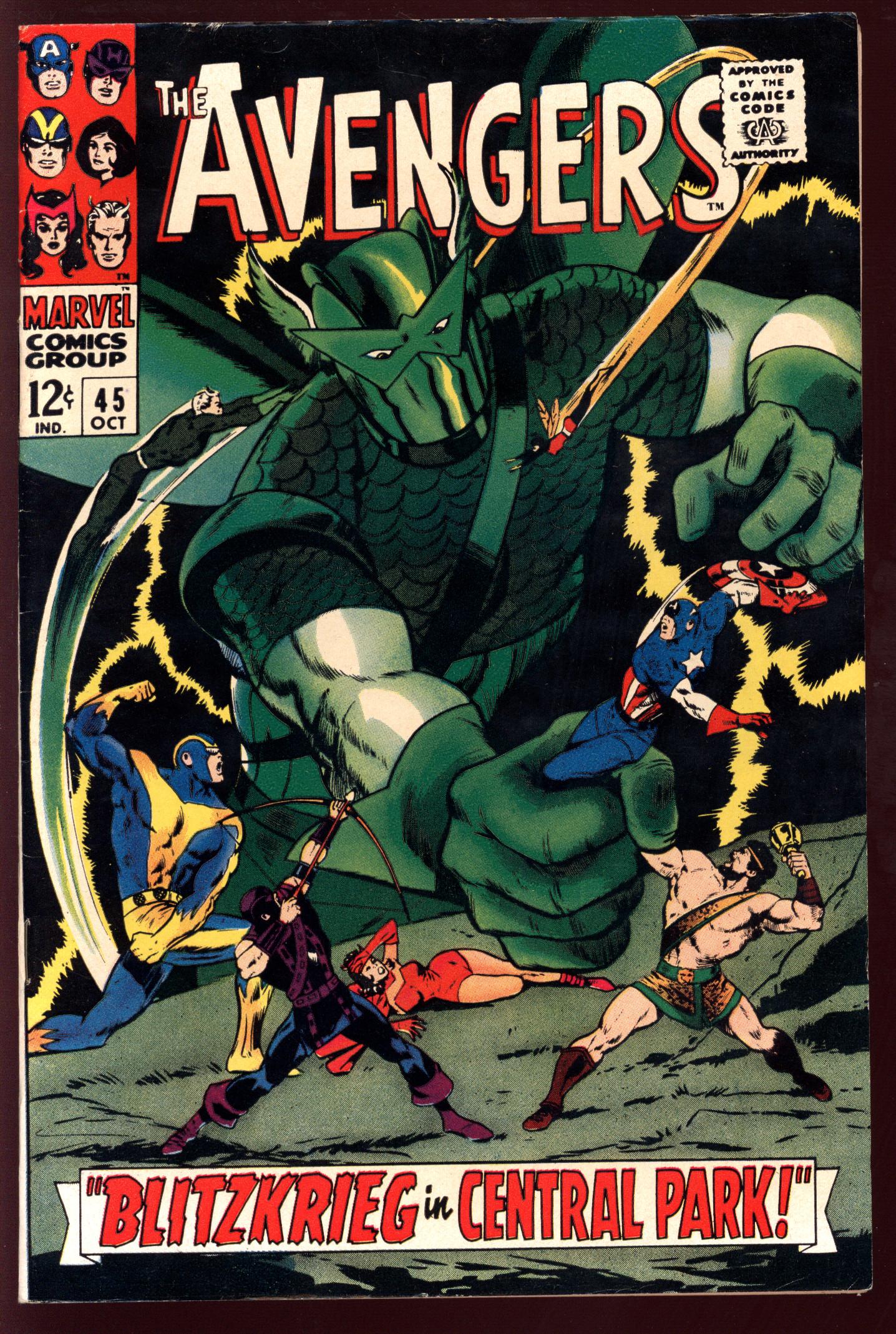 AVENGERS Front Cover