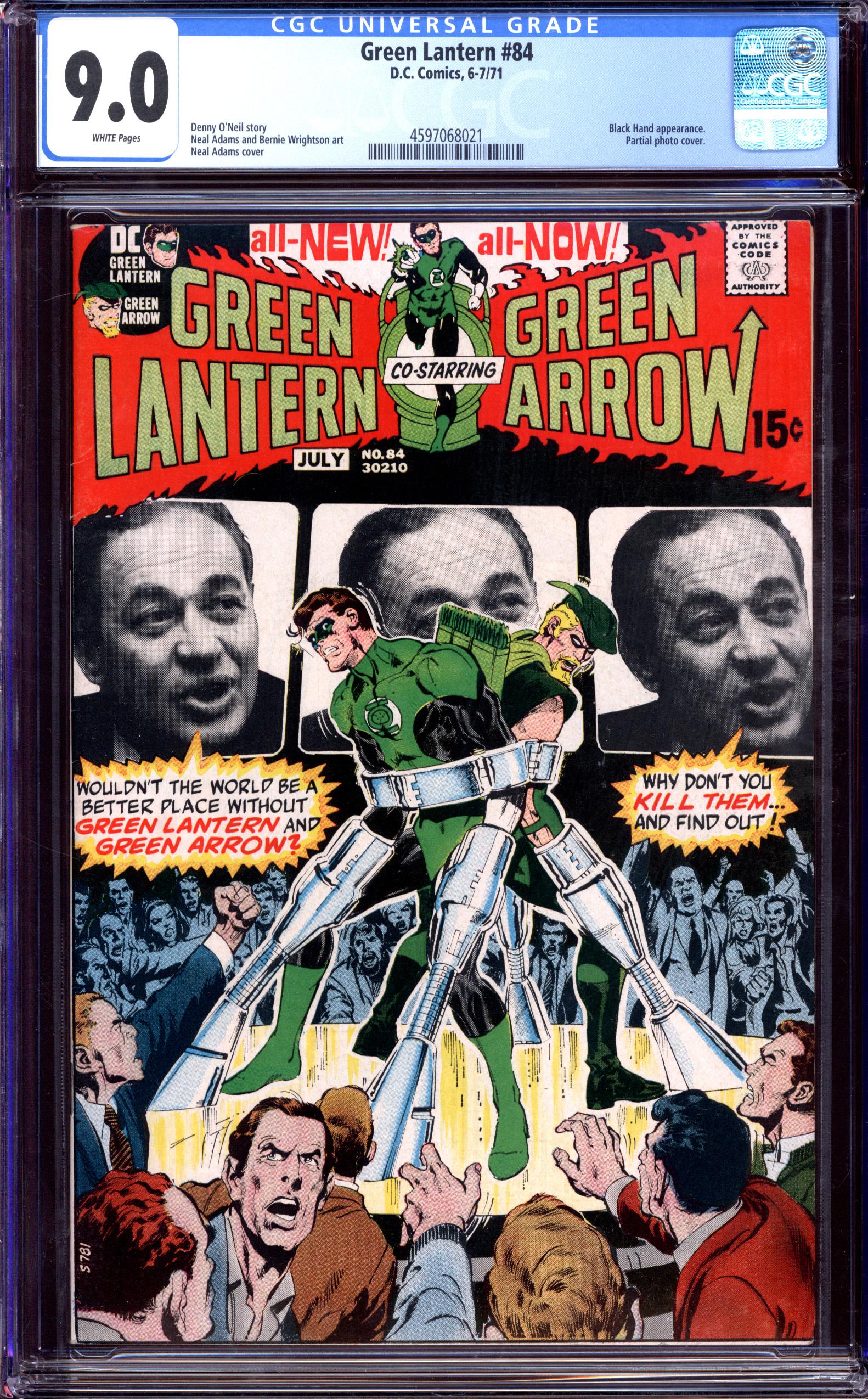 GREEN LANTERN Front Cover