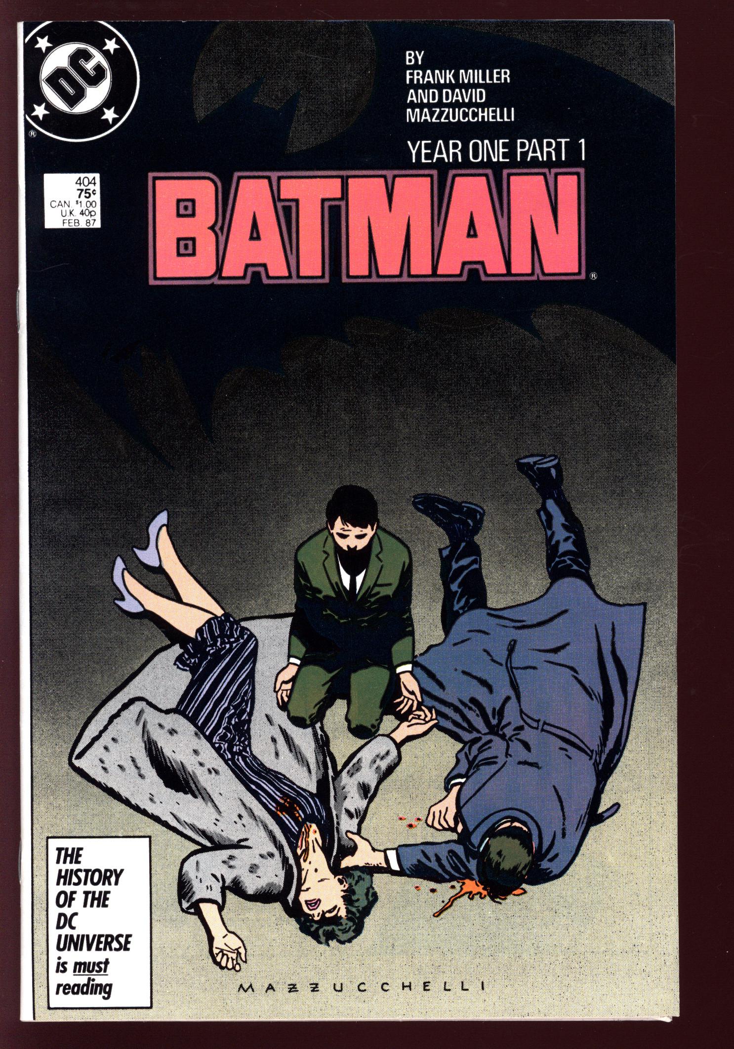 BATMAN Front Cover