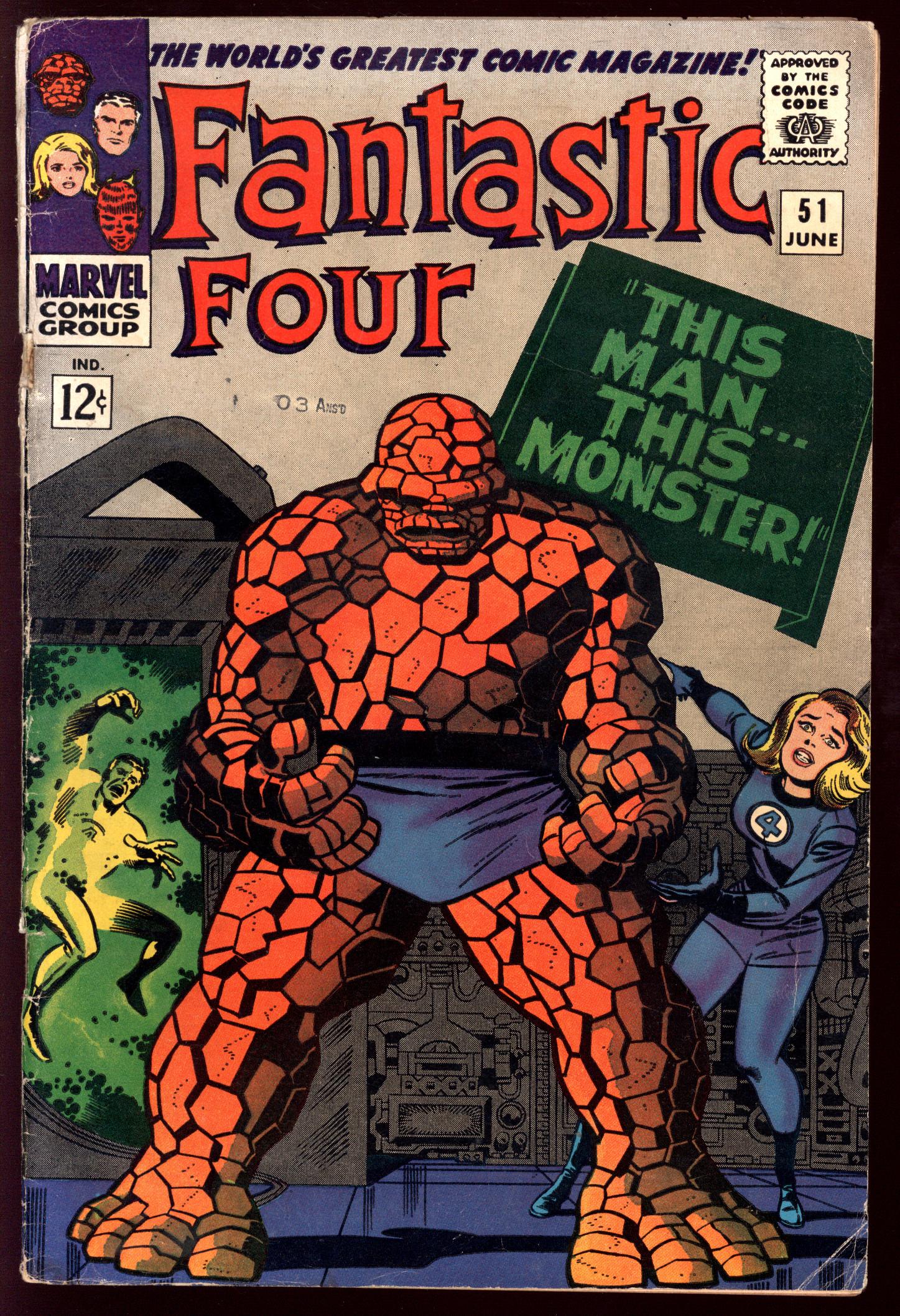 FANTASTIC FOUR Front Cover