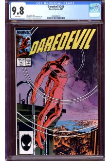 DAREDEVIL #241 CGC 9.8 WHITE PAGES front cover