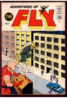ADVENTURES OF THE FLY #26 3.5 front cover