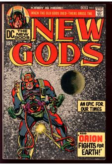 NEW GODS #1 4.0 front cover