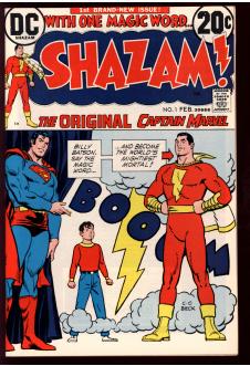SHAZAM #1 8.0 front cover