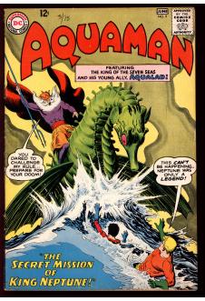 AQUAMAN #9 4.5 front cover