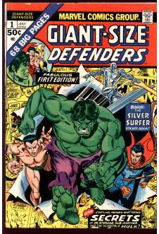 GIANT-SIZE DEFENDERS #1 4.5 front cover