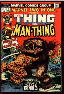 MARVEL TWO-IN-ONE #1 6.5 front cover