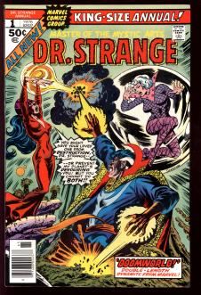 DOCTOR STRANGE ANNUAL #1 9.0 front cover