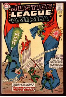 JUSTICE LEAGUE OF AMERICA #18 4.5 front cover